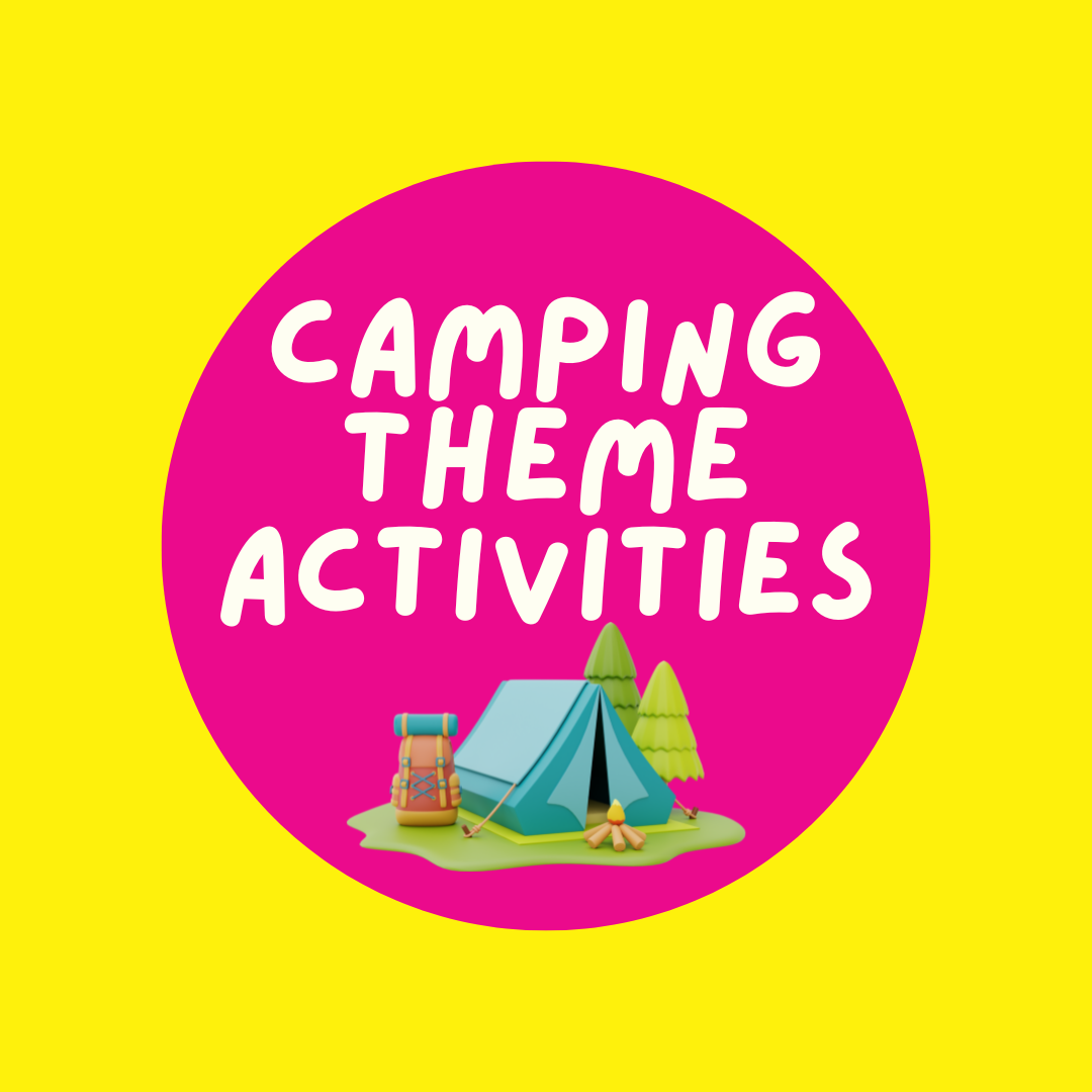 Printable Camping Theme Activities for Preschool, PreK and Kindergarte ...