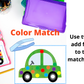 Preschool Transportation Theme Busy Box Activities for Preschool, PreK and Kindergarten