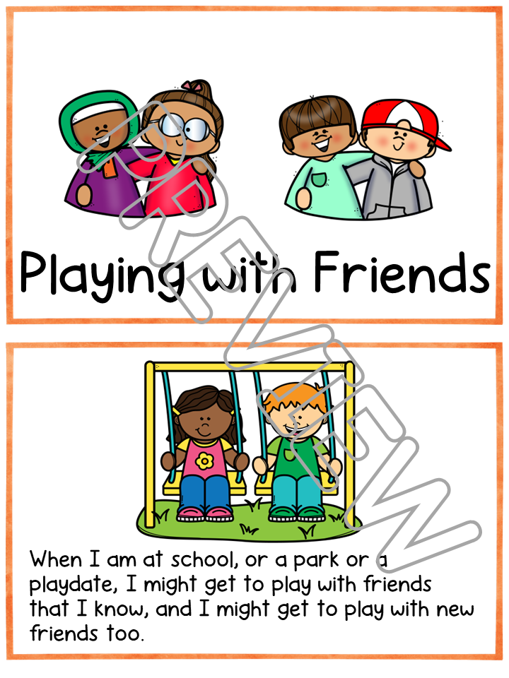 Going to School Social Skills Story Bundle