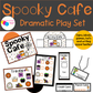 Spooky Cafe Dramatic Play Set, Halloween Pretend Play Set