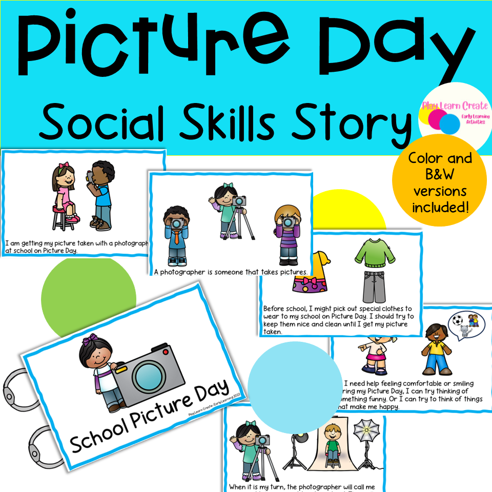 School Picture Day Social Skills Story