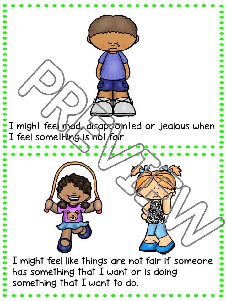 Fairness Social Skills Story and Fairness Lesson