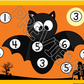 Halloween Roll and Cover Math Game for Preschool PreK and Kindergarten