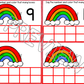 Spring Theme Preschool Rainbow Activities for Preschool, PreK, Kindergarten