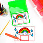 Rainbow Math Task Activity Cards for Preschool, PreK and Kindergarten