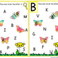 Butterfly Themed Alphabet and Literacy Activity for Preschool, PreK and Kindergarten