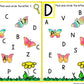 Butterfly Themed Alphabet and Literacy Activity for Preschool, PreK and Kindergarten