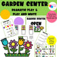 Garden Dramatic Play, Pretend Play Printable Set for Preschool, PreK and Kindergarten