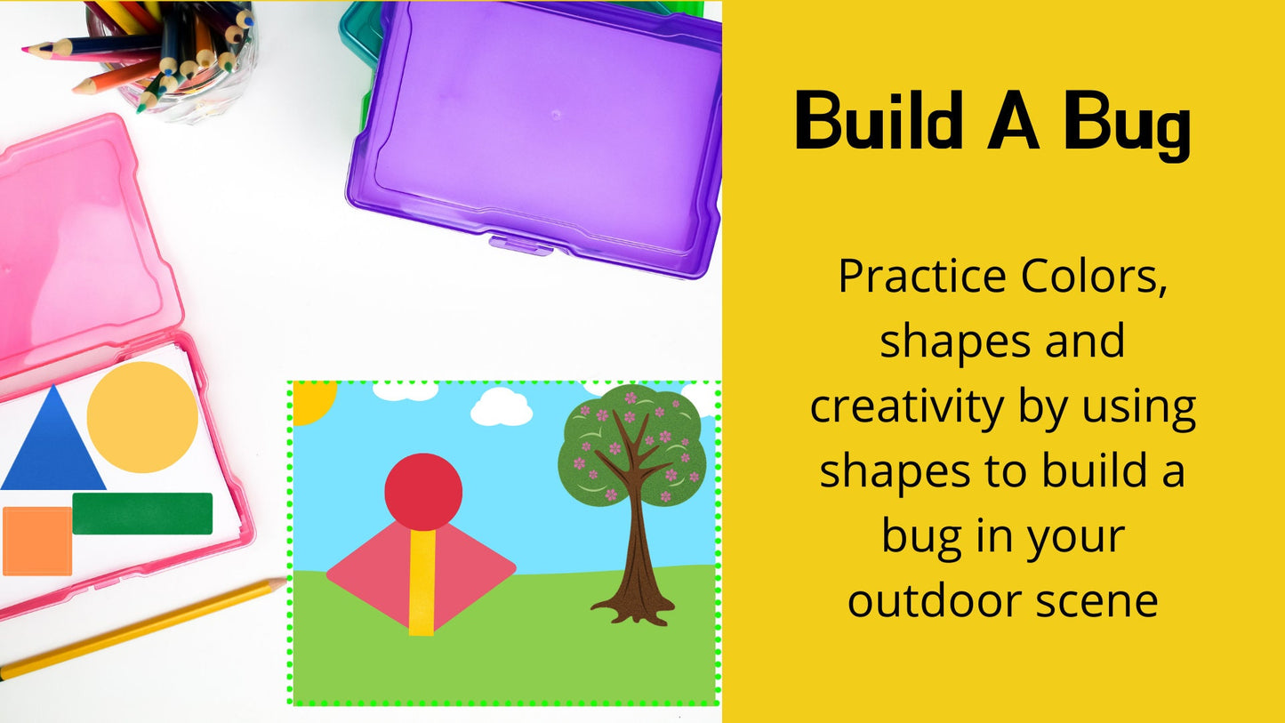 Spring Busy Box Activities for Preschool, PreK and Kindergarten