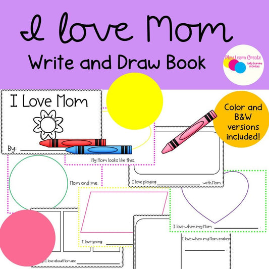 Mother's Day Book Craft for Kids