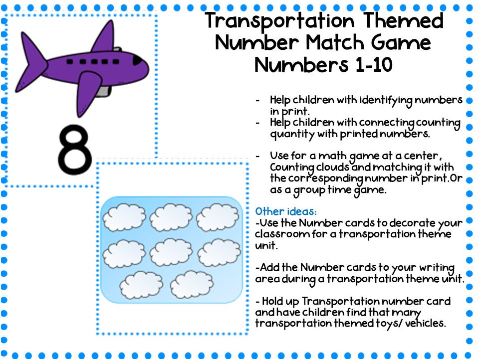 Transportation Theme Letter Games for Preschool, PreK and Kindergarten