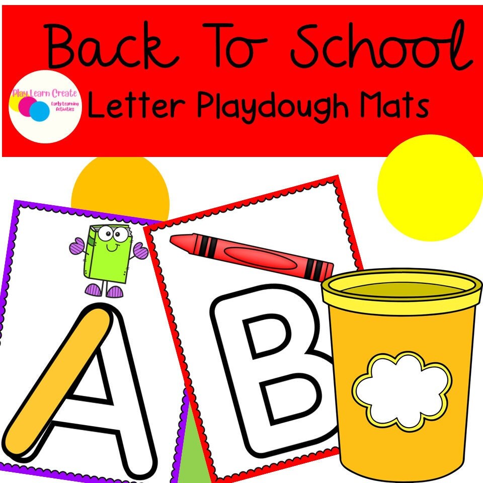 Sparklebox Playdough Mats Letters at Nate Davidson blog