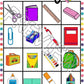 Back to School Bingo Game, School Themed Learning, Printable Bingo Game, Centers for Preschool and Kindergarten