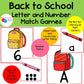 Back to School Themed Games and Activities for Preschool, PreK and Kindergarten