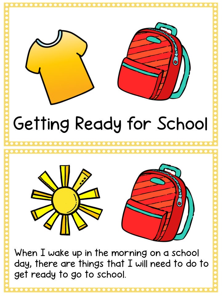 Going to Kindergarten Social Skills Story Bundle of Social Skills Stories