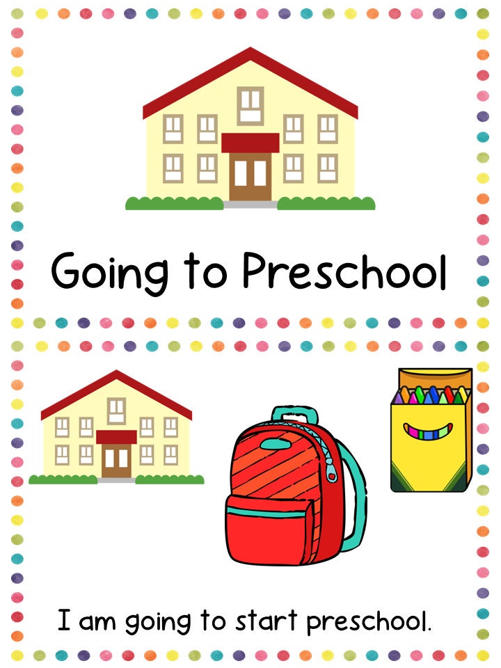 Starting Preschool Social Skills Story Bundle with Morning Routine Checklist