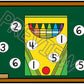 Back to School Math Game, Roll and Cover Math Game for Preschool, PreK and Kindergarten