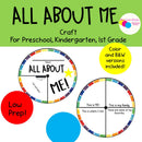 All About Me Theme Activity Bundle for Preschool, PreK and Kindergarte ...
