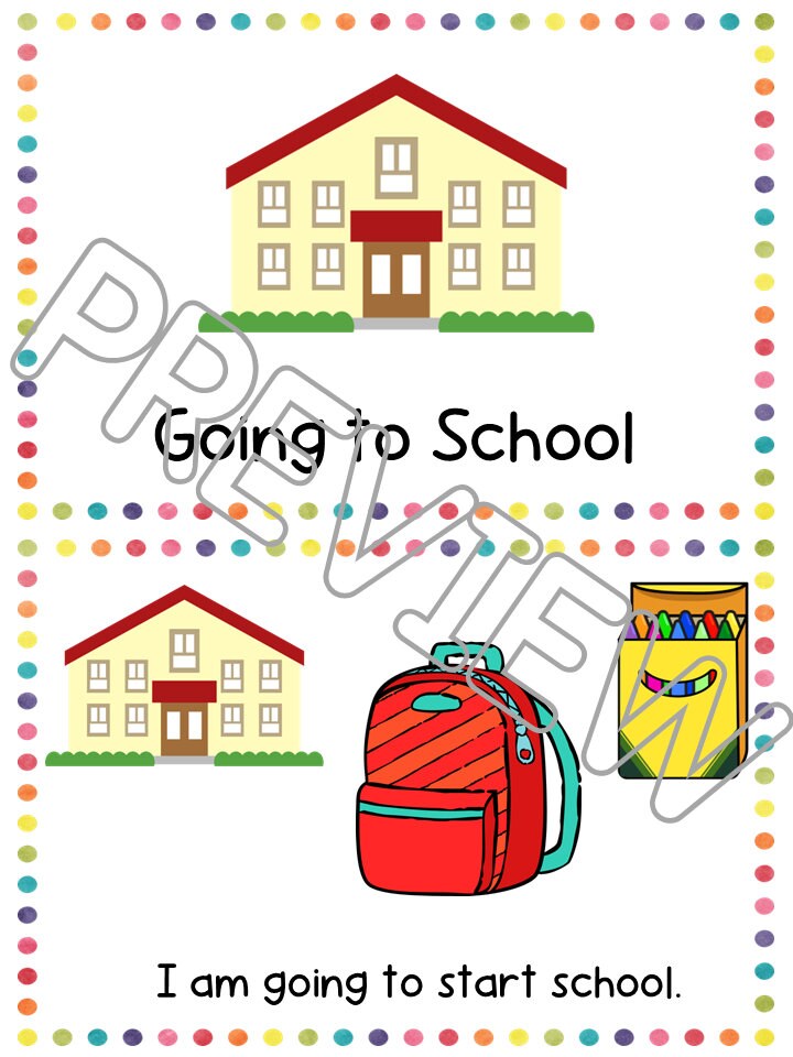 Going to School Social Skills Story Bundle