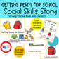 Getting Ready for School Social Skills Story and Checklist