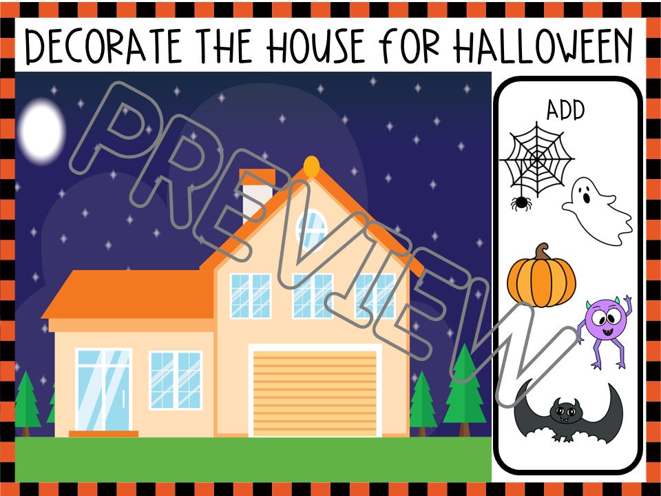 Halloween Playdough Mats for Preschool, PreK and Kindergarten