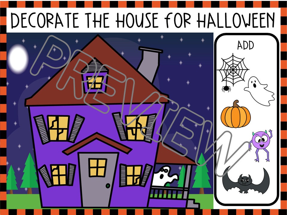 Halloween Playdough Mats for Preschool, PreK and Kindergarten