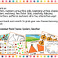 October Preschool Homeschool Learning Binder Pumpkin and Fall Theme Activities