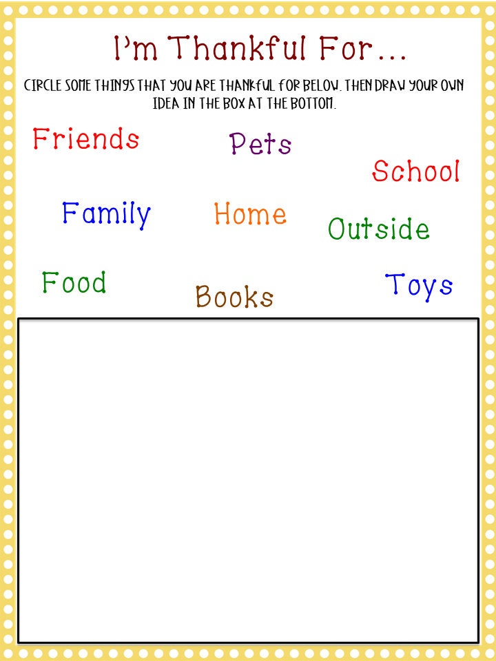 Thanksgiving Learning Activity Book for Preschool and PreK