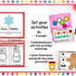 December Play Learn Create Pack, December Homeschool Binder, Learning Binder, Snow Preschool Activities, Gingerbread Preschool Activities