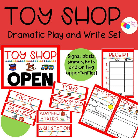 Toy Shop Pretend Play Dramatic Play Set