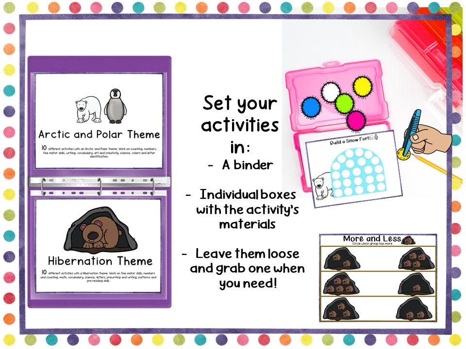 January Preschool Workbook Play Learn Create Pack for Homeschool