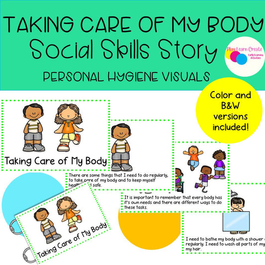 Taking Care of My Body Social Skills Story