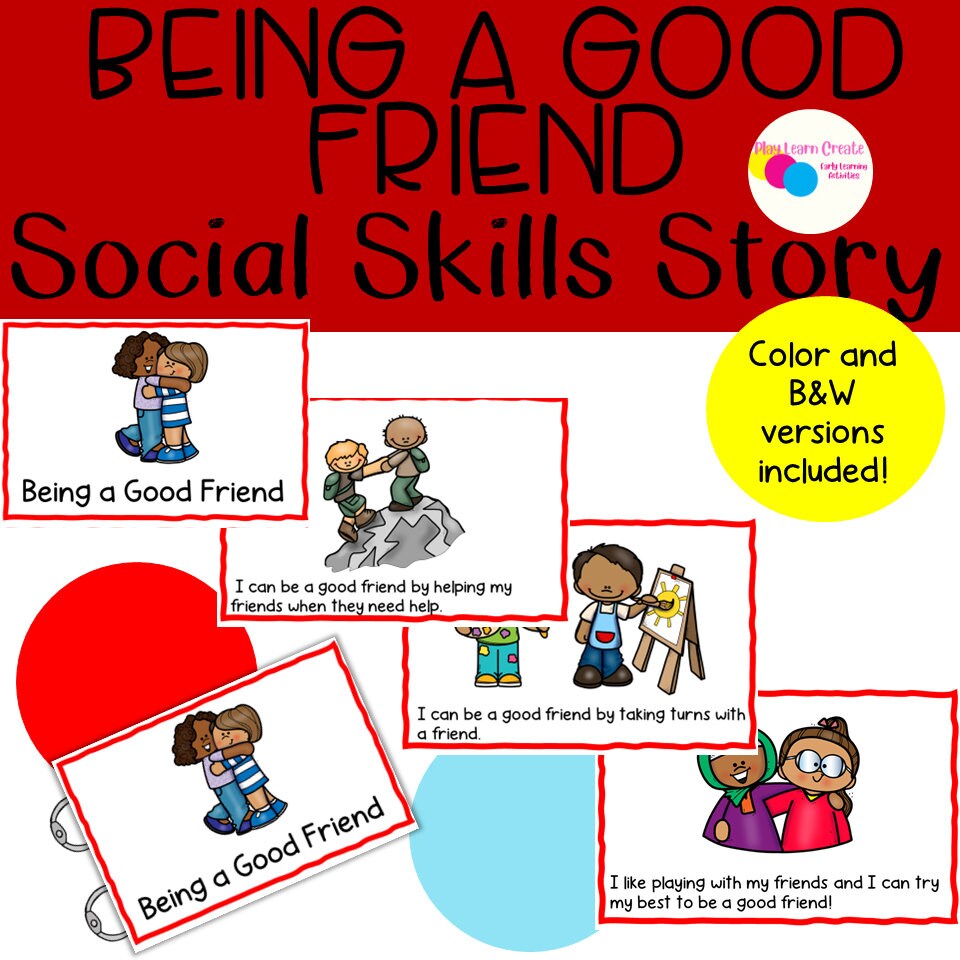 Friendship Social Skills Stories, Bundle of Social Skills Stories