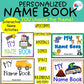 Preschool Personalized Themed Name Activity Workbook