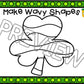 St. Patrick's Day Shamrock Playdough Mats for Preschool, PreK and Kindergarten