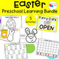 Easter Preschool Activity Bundle for Preschool, PreK and Kindergarten