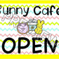 Bunny Cafe Dramatic Play Set, Easter Pretend Play Set for Preschool, PreK and Kindergarten