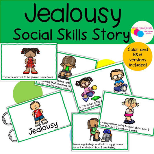 Jealousy Social Skills Story